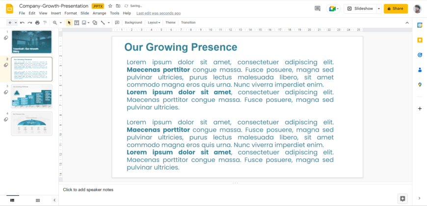 How to Wrap Text in Google Slides | Google Slides Tutorial