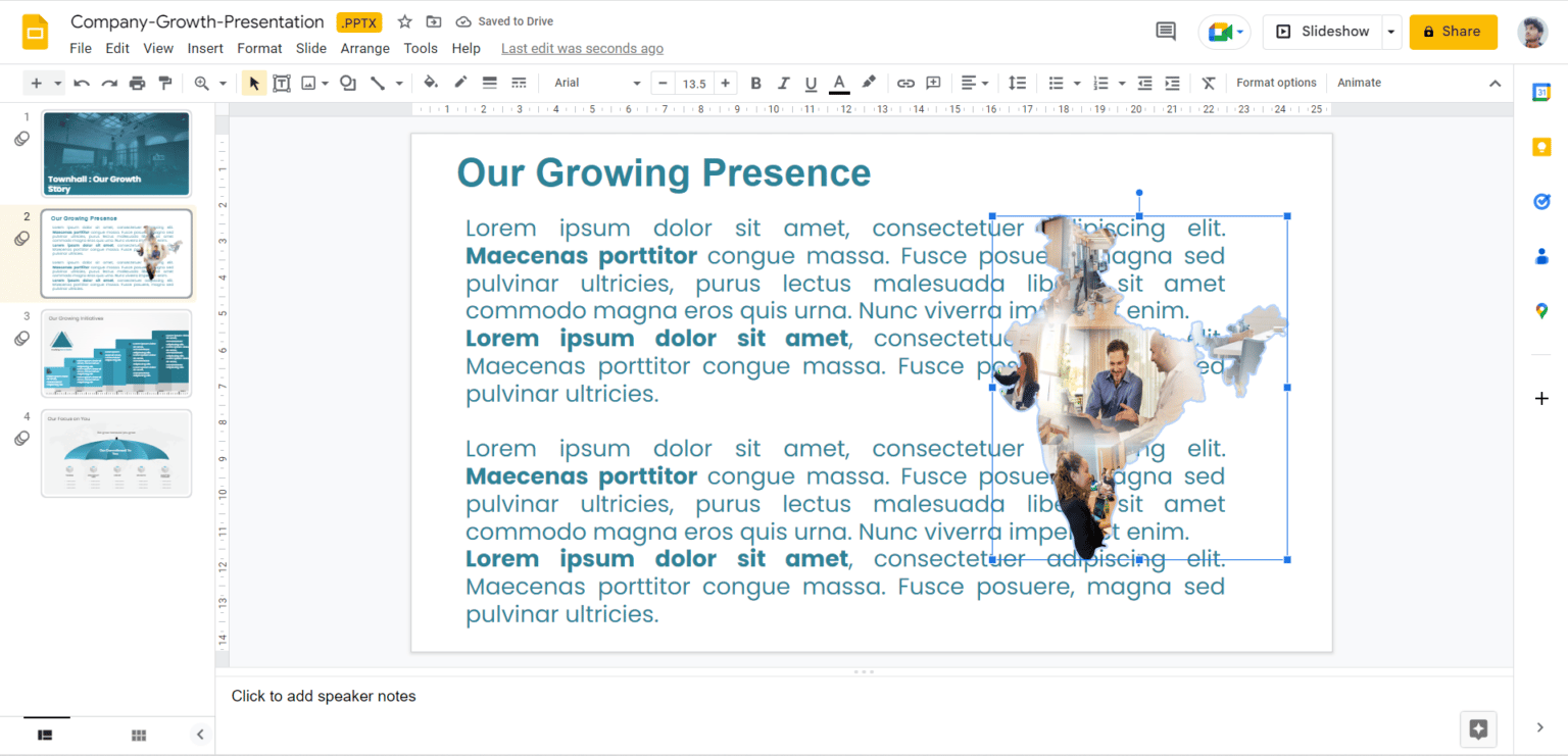 How to Wrap Text in Google Slides Google Slides Tutorial