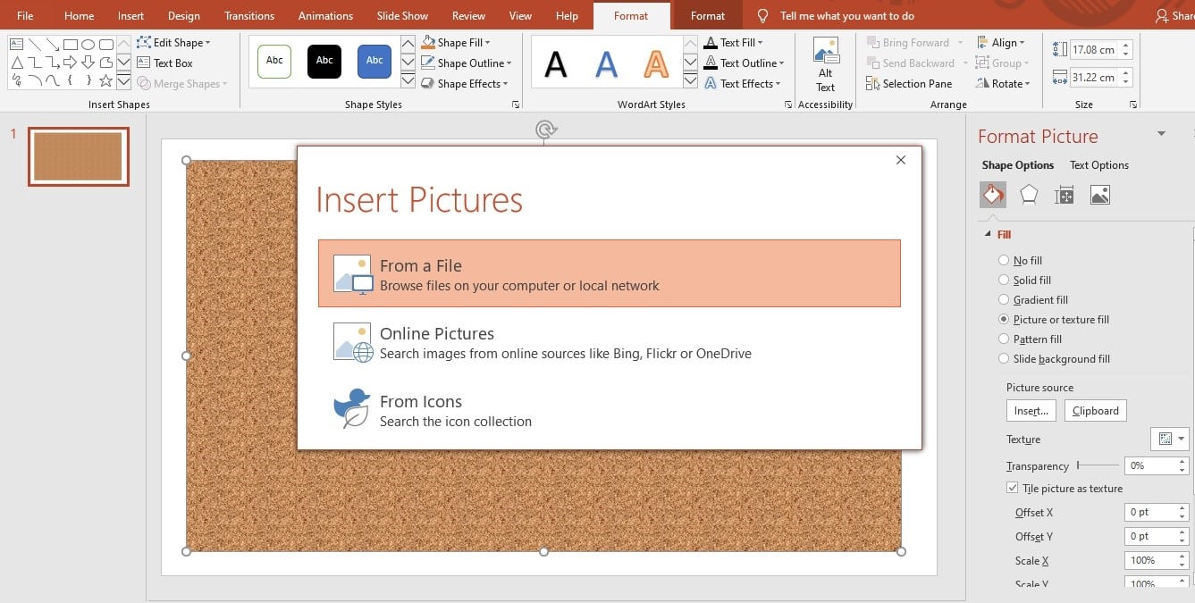 How to change Shape Transparency in PowerPoint