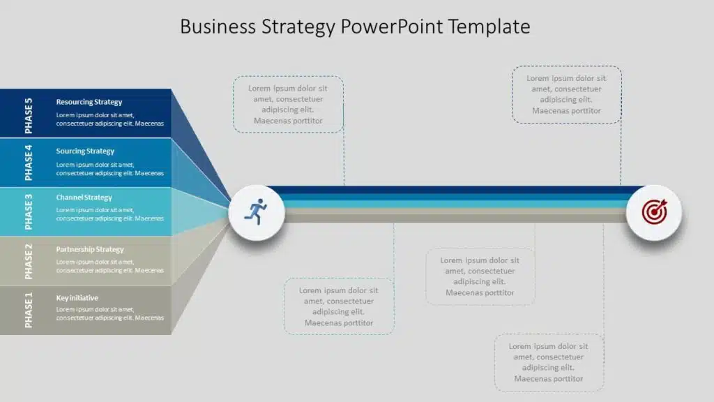 Animated Business Strategy PowerPoint Template