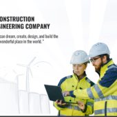 Construction Cover Slide PowerPoint Template