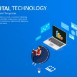 Financial Review Isometric PowerPoint Template & Google Slides Theme