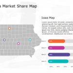 Iowa Map 7 PowerPoint Template & Google Slides Theme