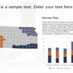 Kansas Map 1 PowerPoint Template & Google Slides Theme