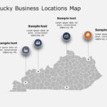 Kentucky Map 2 PowerPoint Template & Google Slides Theme