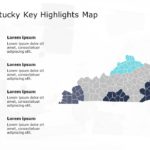 Kentucky Map 4 PowerPoint Template & Google Slides Theme