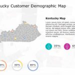 Kentucky Map 6 PowerPoint Template & Google Slides Theme