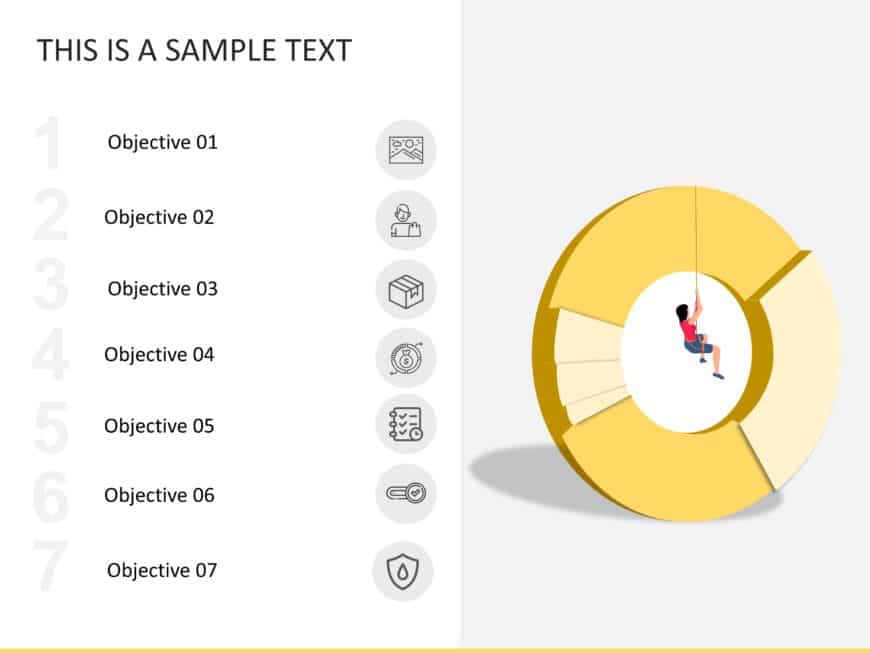 Key Business Goals Powerpoint Template