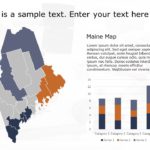 Maine Map 1 PowerPoint Template & Google Slides Theme