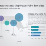 Massachusetts Map 8 PowerPoint Template & Google Slides Theme