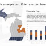Michigan Map 1 PowerPoint Template & Google Slides Theme