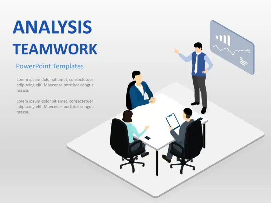 Planning Isometric PowerPoint Template