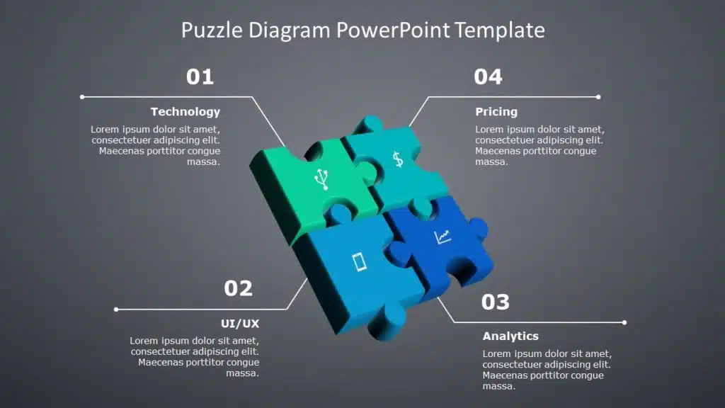 Puzzle Diagram PowerPoint Template