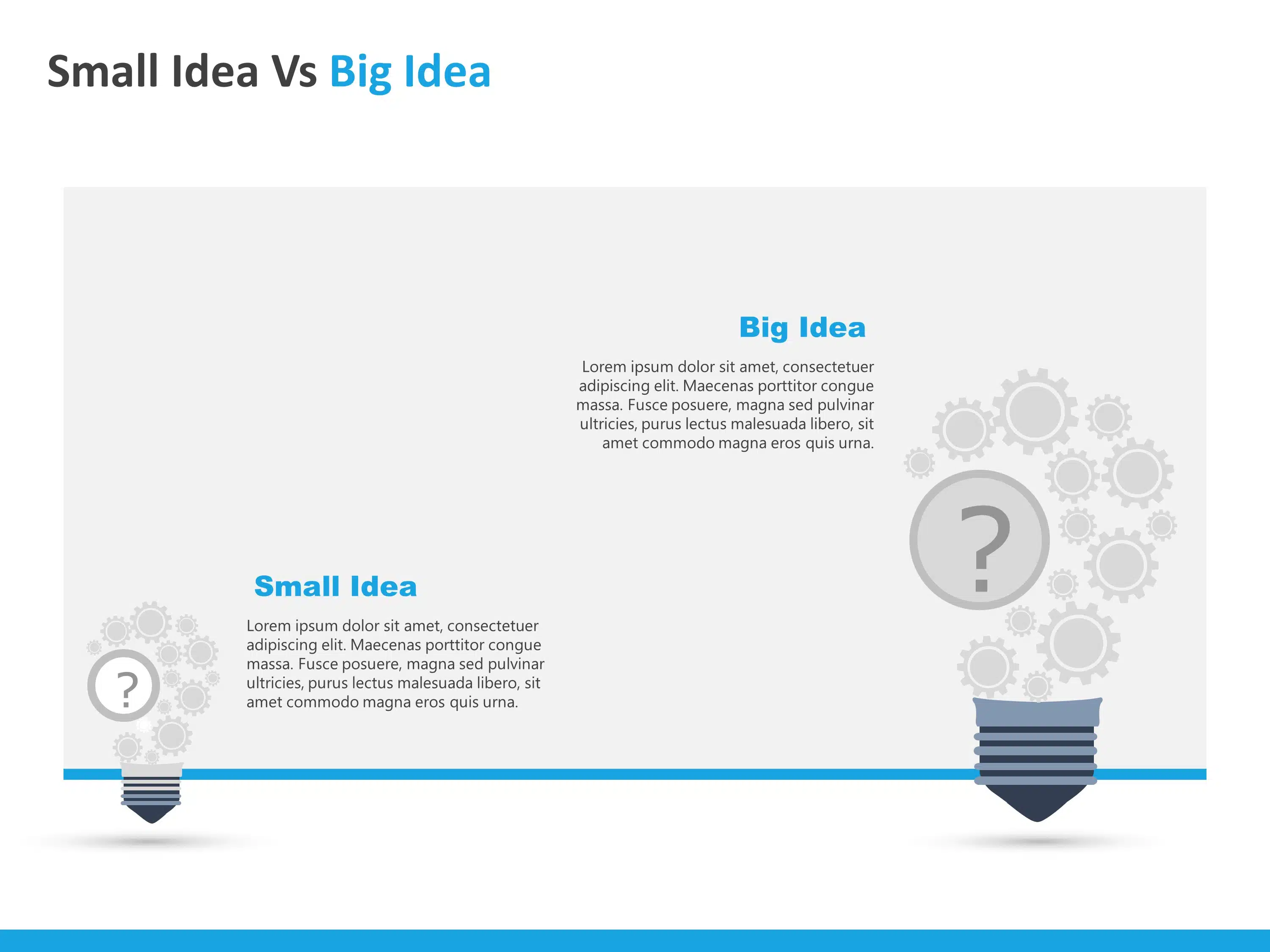 Small Thing Big Idea