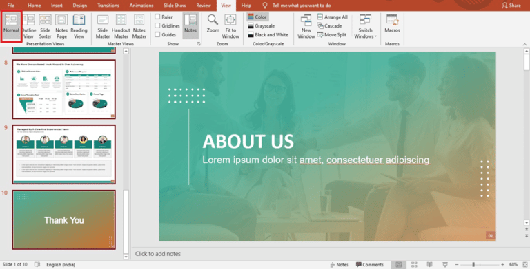 How to make a table of contents in PowerPoint? | #powerpointdesigners ...