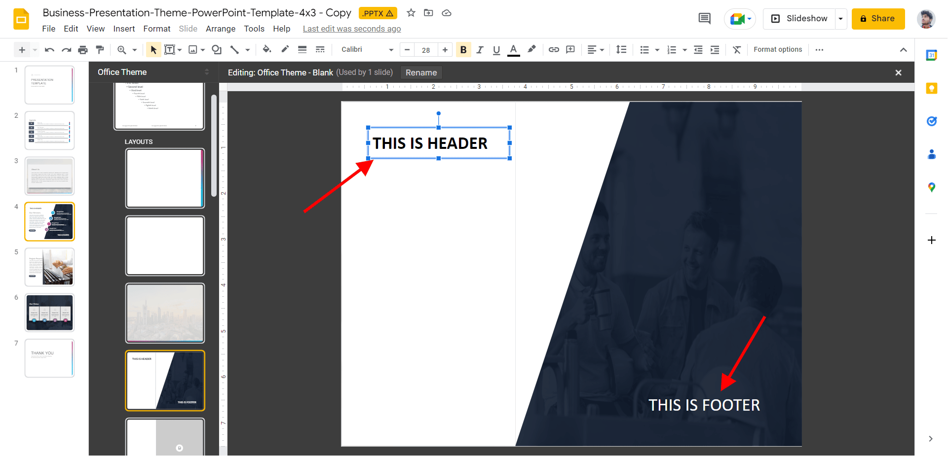 How To Add Header And Footer In Google Slides