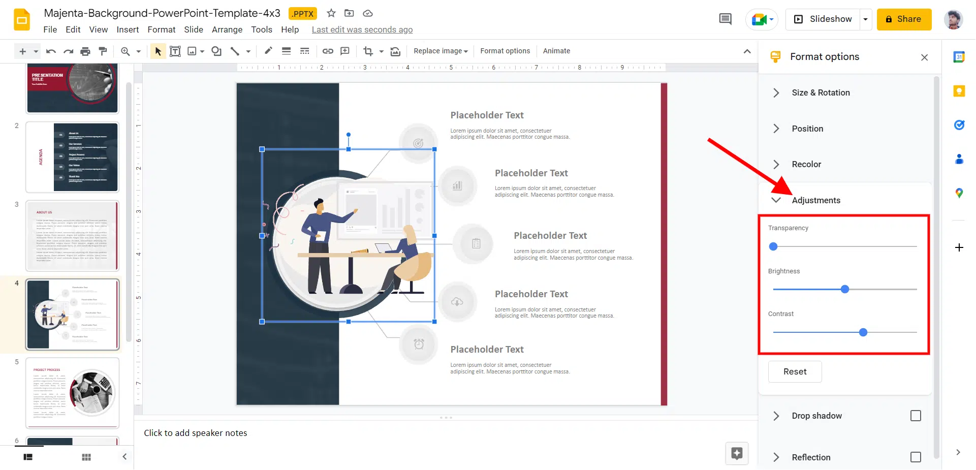 how do you add a gif to google slides