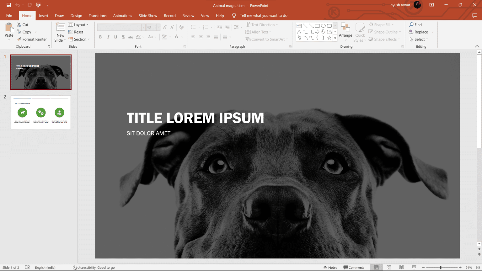 How To Create A Captivating Title Slide For Presentation? | #