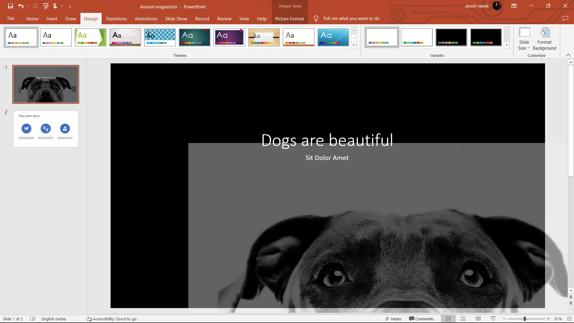 How To Create A Captivating Title Slide For Presentation?