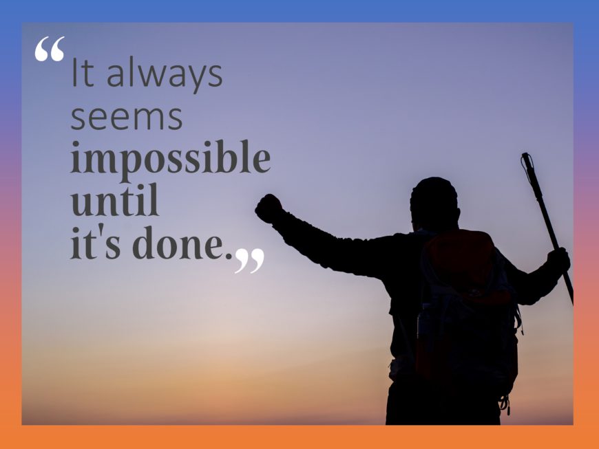 Inspirational Quote PowerPoint Template