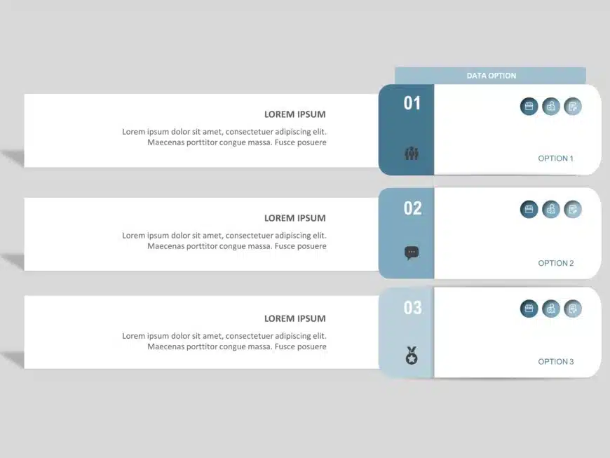 Options Infographic PowerPoint Template