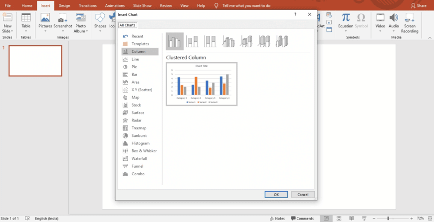 how to make a powerpoint presentation graph