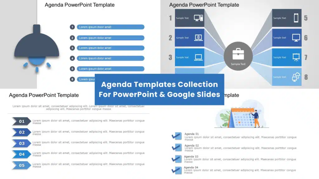 Agenda Slides PowerPoint Templates