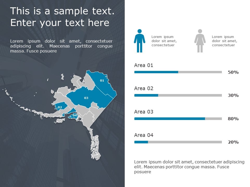 Alaska Demographic Profile 9 PowerPoint Template & Google Slides Theme