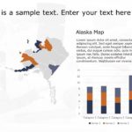 Alaska Map 1 PowerPoint Template & Google Slides Theme