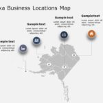 Alaska Map 2 PowerPoint Template & Google Slides Theme