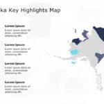 Alaska Map 4 PowerPoint Template & Google Slides Theme