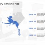 Alaska Map 5 PowerPoint Template & Google Slides Theme