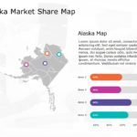 Alaska Map 7 PowerPoint Template & Google Slides Theme