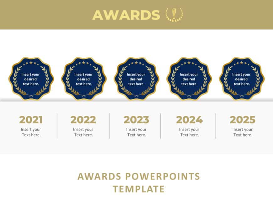 Awards & Recognition PowerPoint Template