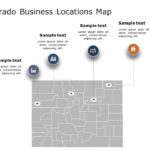 Colorado Map 2 PowerPoint Template & Google Slides Theme