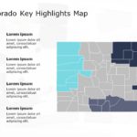 Colorado Map 4 PowerPoint Template & Google Slides Theme