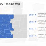 Colorado Map 5 PowerPoint Template & Google Slides Theme