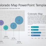 Colorado Map 8 PowerPoint Template & Google Slides Theme