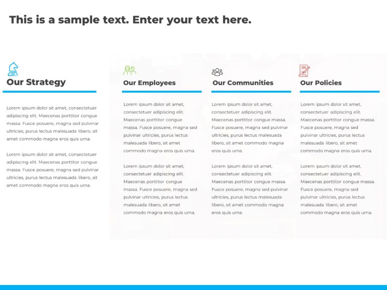 Company Strategic Overview PowerPoint Template & Google Slides Theme