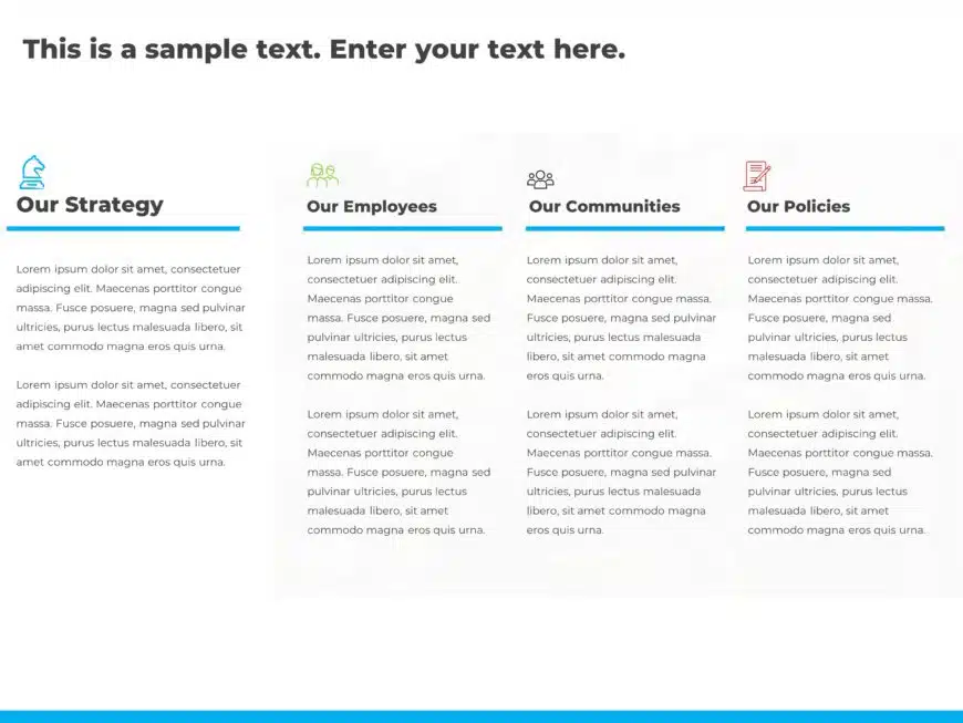 Company Strategic Overview PowerPoint Template