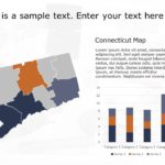 Connecticut Map 1 PowerPoint Template & Google Slides Theme