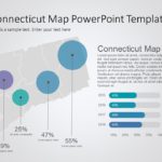 Connecticut Map 8 PowerPoint Template & Google Slides Theme