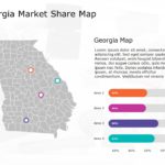 Georgia Map 7 PowerPoint Template & Google Slides Theme