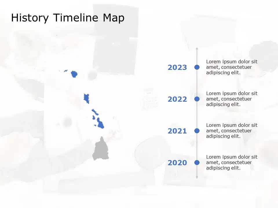 Hawaii Map 5 PowerPoint Template & Google Slides Theme