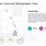 Hawaii Map 6 PowerPoint Template & Google Slides Theme