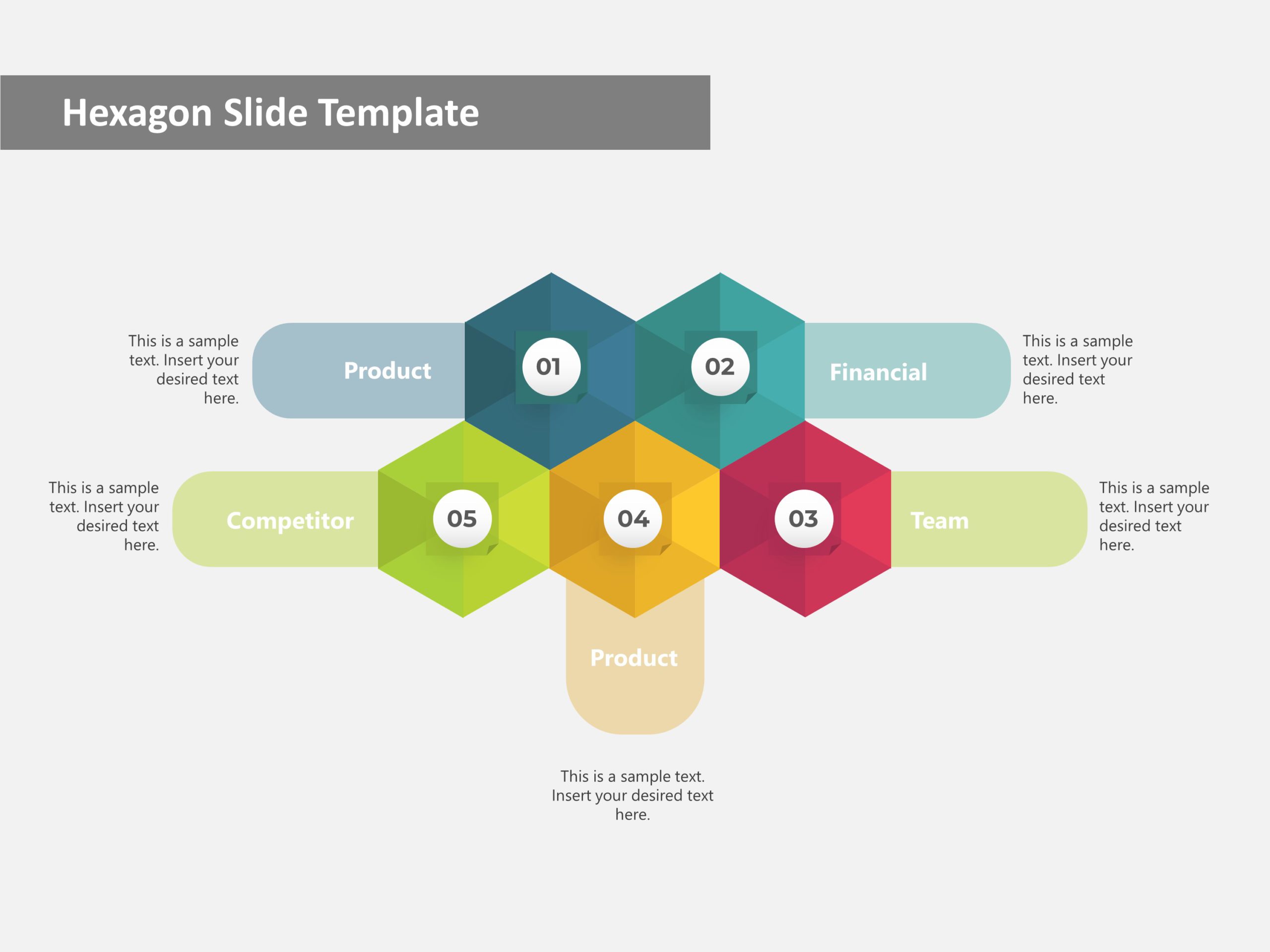 Hexagon Highlights PowerPoint Template