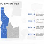 Idaho Map 5 PowerPoint Template & Google Slides Theme