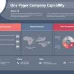 One Page Company Profile PowerPoint Template & Google Slides Theme