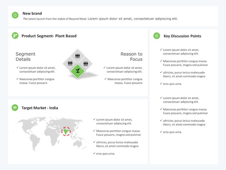 One Page Product Summary PowerPoint Template & Google Slides Theme