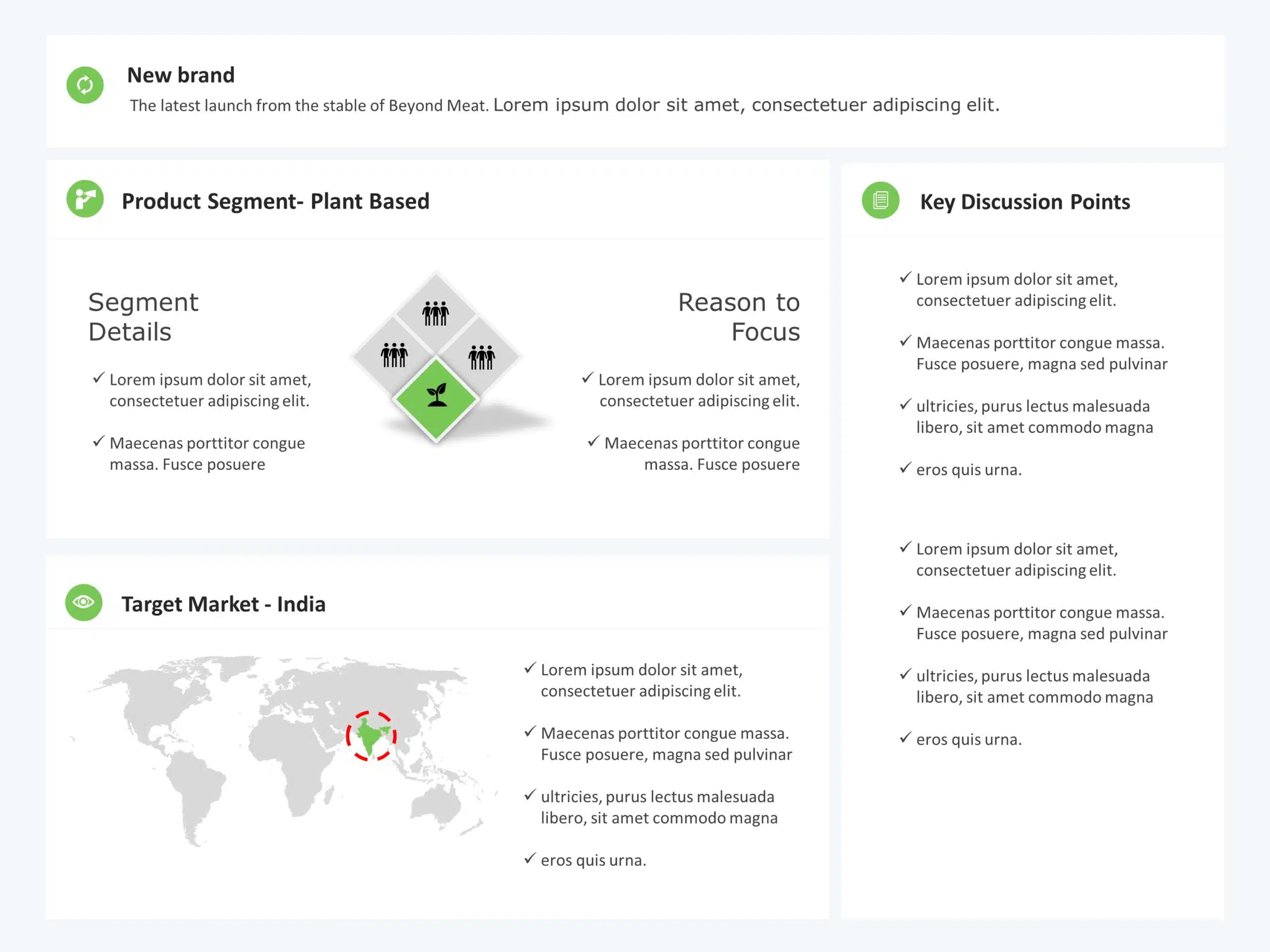 One Page Product Summary PowerPoint Template & Google Slides Theme